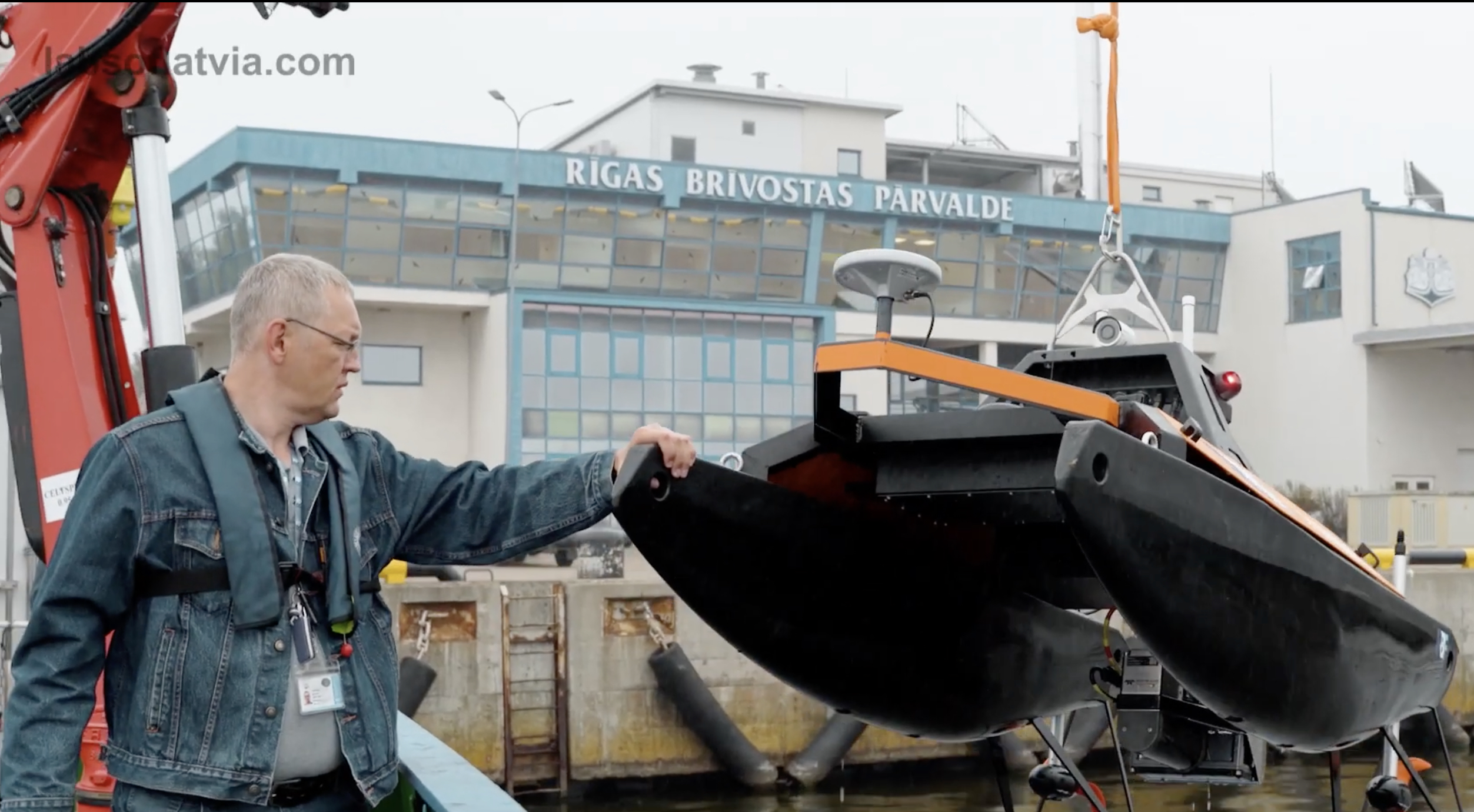 Riga Freeport benefits from new aquatic drone Labs of Latvia